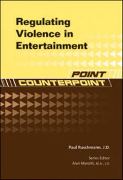 Library Binding Regulating Violence in Entertainment Book