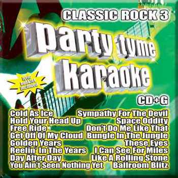 Music - CD Party Tyme Karaoke - Classic Rock 3 (16-song CD+G) [Spanish] Book
