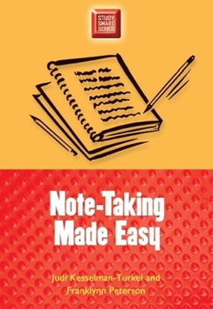 Paperback Note-Taking Made Easy Book