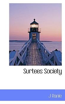 Paperback Surtees Society [Latin] Book