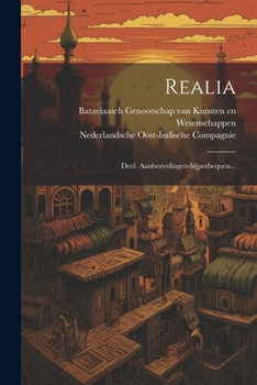Paperback Realia: Deel. Aanbestedingen-hijpothequen... [Dutch] Book