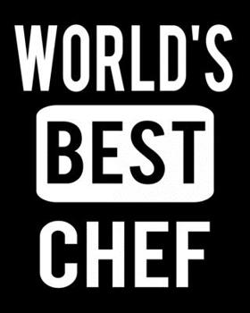 Paperback World's Best Chef: 2020 Calendar Day to Day Planner Dated Journal Notebook Diary 8" x 10" 110 Pages Clean Detailed Book