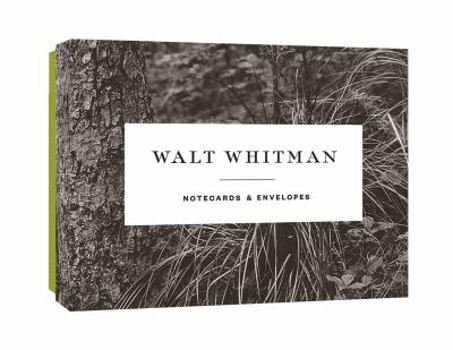 Cards Walt Whitman Notecards Book
