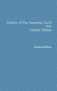 Hardcover History of the Supreme Court Volume I. Book