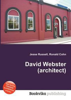 Paperback David Webster (Architect) Book