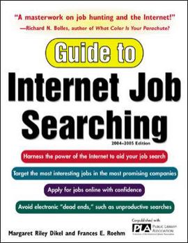 Paperback Guide to Internet Job Searching 2004-2005 Book