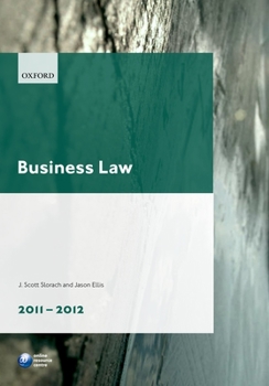 Paperback Business Law 2011-2012 Book