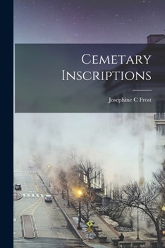Paperback Cemetary Inscriptions Book