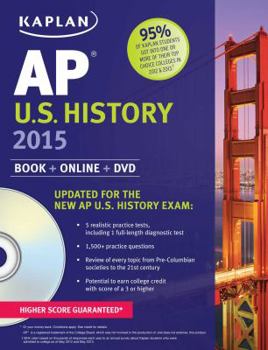 Paperback Kaplan AP U.S. History [With CDROM] Book