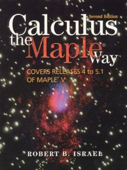 Paperback Calculus the Maple Way Book