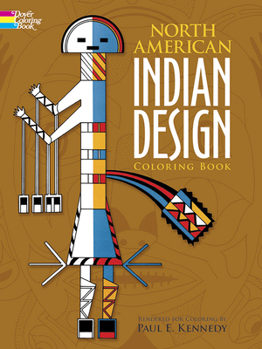 North American Indian Design Coloring Book (Colouring Books)