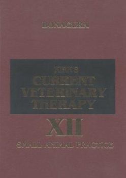 Hardcover Kirk's Current Veterinary Therapy XII: Small Animal Practice Book