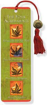 Bookmark Beaded Bkmk Four Agreements Book