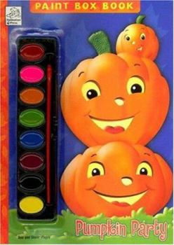 Paperback Pumpkin Party Paint Box Book to Color Book