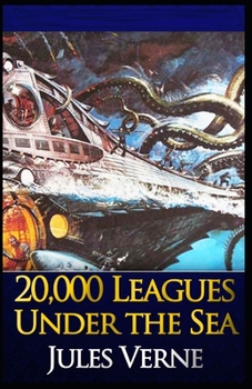Paperback 20,000 Leagues Under the Sea illustrated Book