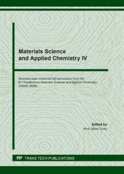 Paperback Materials Science and Applied Chemistry IV Book