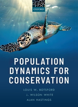 Hardcover Population Dynamics for Conservation Book