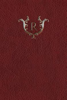 Paperback Monogram "R" Notebook Book