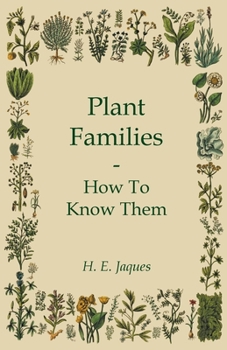 Hardcover Plant Families - How To Know Them Book