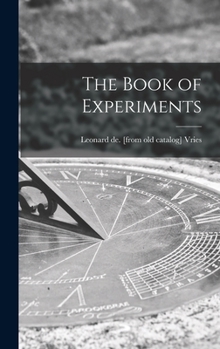 Hardcover The Book of Experiments Book