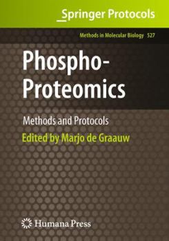 Paperback Phospho-Proteomics: Methods and Protocols Book