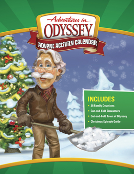 Paperback Adventures in Odyssey Advent Activity Calendar: Countdown to Christmas Book