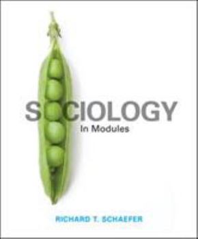 Paperback Sociology in Modules Book