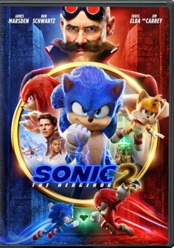DVD Sonic The Hedgehog 2 Book
