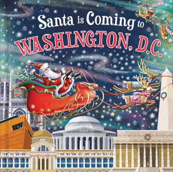 Hardcover Santa Is Coming to Washington, D.C. Book