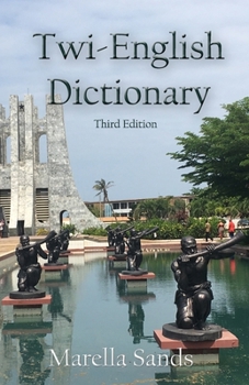 Paperback Twi-English Dictionary Book