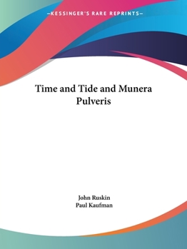 Paperback Time and Tide and Munera Pulveris Book