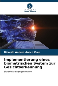 Paperback Implementierung eines biometrischen System zur Gesichtserkennung [German] Book