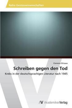 Paperback Schreiben gegen den Tod [German] Book
