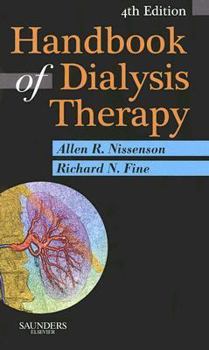 Paperback Handbook of Dialysis Therapy Book