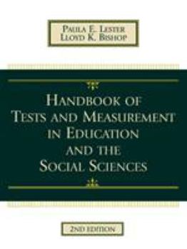 Paperback Handbook of Tests and Measurement in Education and the Social Sciences Book