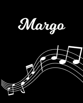 Margo: Sheet Music Note Manuscript Notebook Paper | Personalized Custom First Name Initial M | Musician Composer Instrument Composition Book | 12 ... Guide | Create Compose & Write Creative Songs