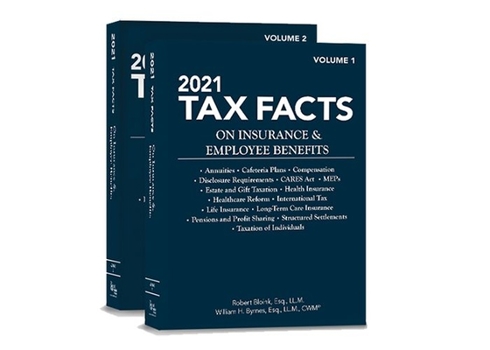 Paperback 2021 Tax Facts on Insurance & Employee Benefits (Volumes 1 & 2) Book