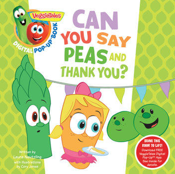 Board book Veggietales: Can You Say Peas and Thank You?, a Digital Pop-Up Book (Padded) Book