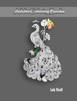 Paperback Adults Coloring Books: Animals Coloring Books Relaxatio Book