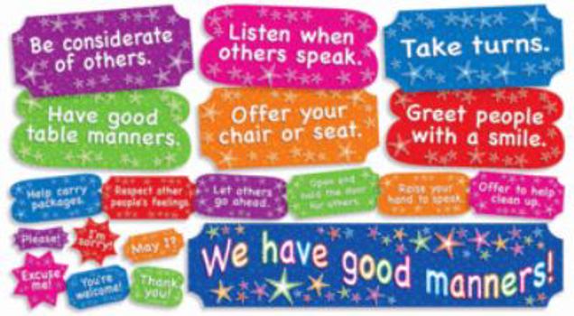 Scholastic Teacher's Friend We Have Good Manners! Mini Bulletin Board (TF8065)