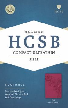 Imitation Leather Compact Ultrathin Bible-HCSB Book