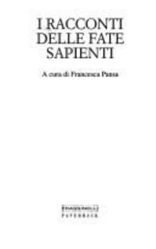 Perfect Paperback I Racconti delle fate sapienti [Italian] Book