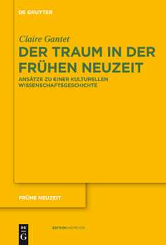 Hardcover Der Traum in der Frühen Neuzeit [German] Book