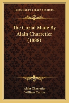Paperback The Curial Made By Alain Charretier (1888) Book