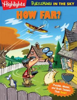 Paperback How Far?: PuzzleMania in the Sky Book