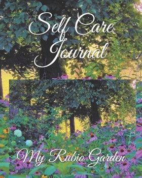 Paperback Self Care Journal: Hazy Morning Sunrise in My Rubio Garden Book