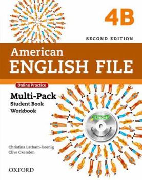 Hardcover American English Filesecond Edition: Level 4 Multi-Pack B: With Online Practice and Ichecker Book