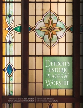 Hardcover Detroit's Historic Places of Worship Book