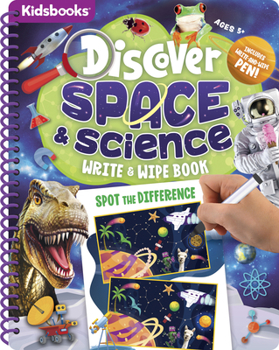 Spiral-bound Space & Science Discover Book
