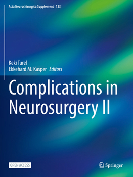 Paperback Complications in Neurosurgery II Book